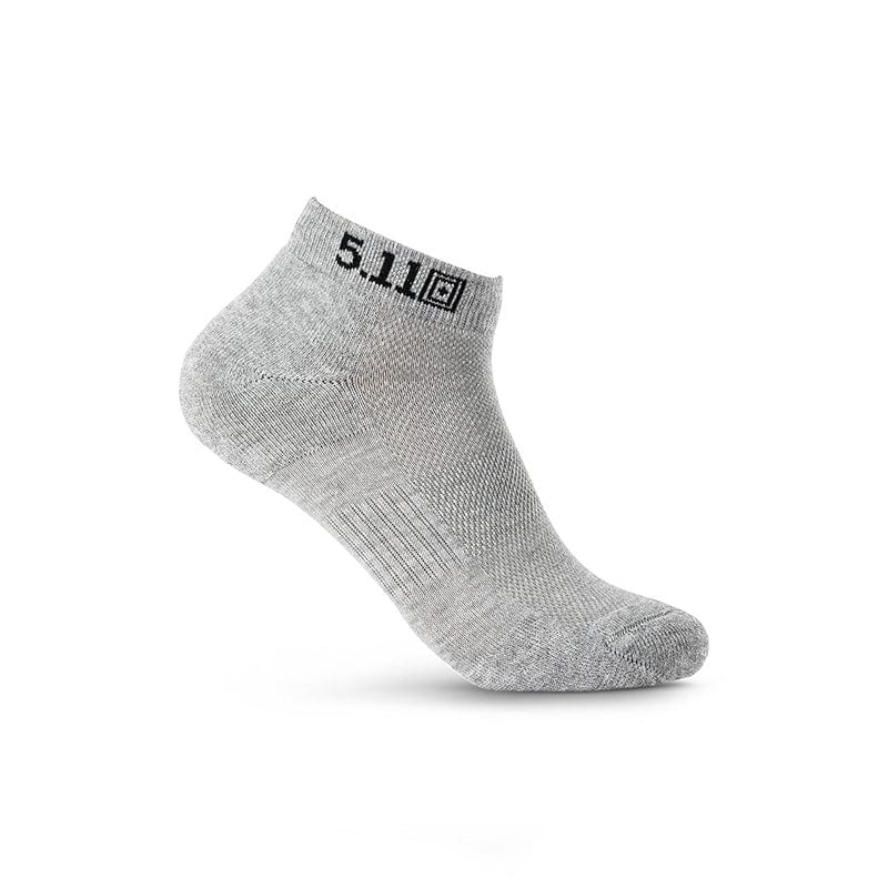 5.11 PT-R Ankle 6 Pack Heather Grey 2