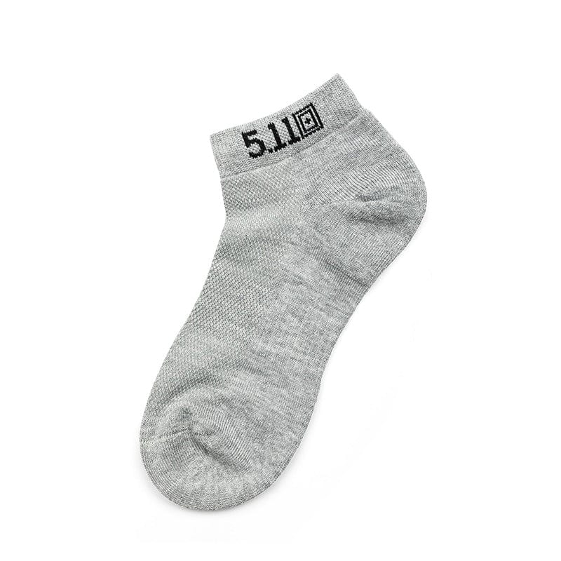 5.11 PT-R Ankle 6 Pack Heather Grey 8