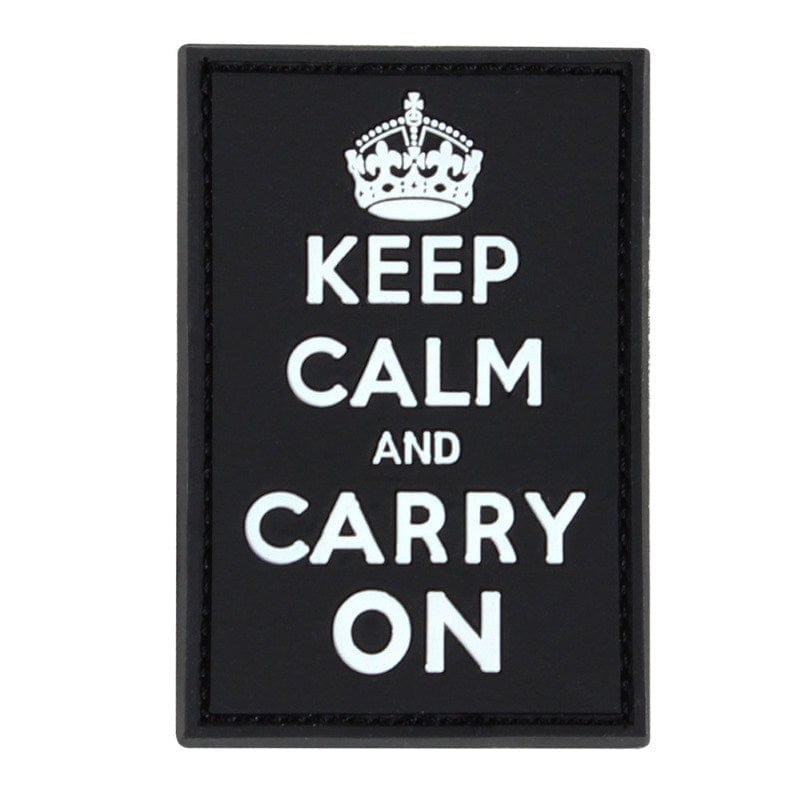 Condor Keep Calm, Carry-On Moral Patch
