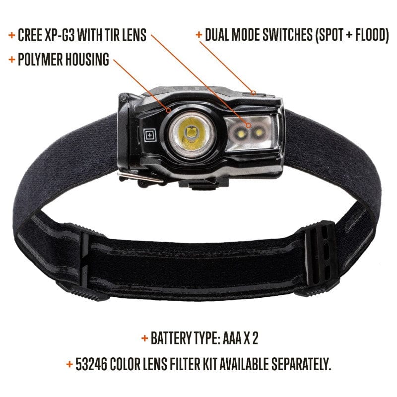 5.11 EDC HL2AAA Headlamp 3