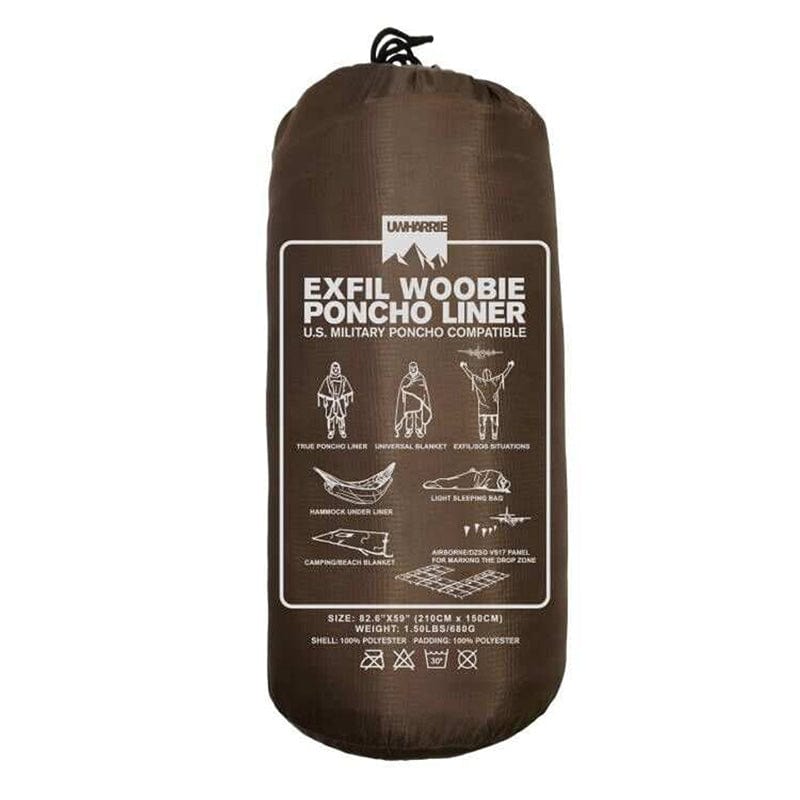 UWHARRIE Exfil Woobie Poncho Liner-16