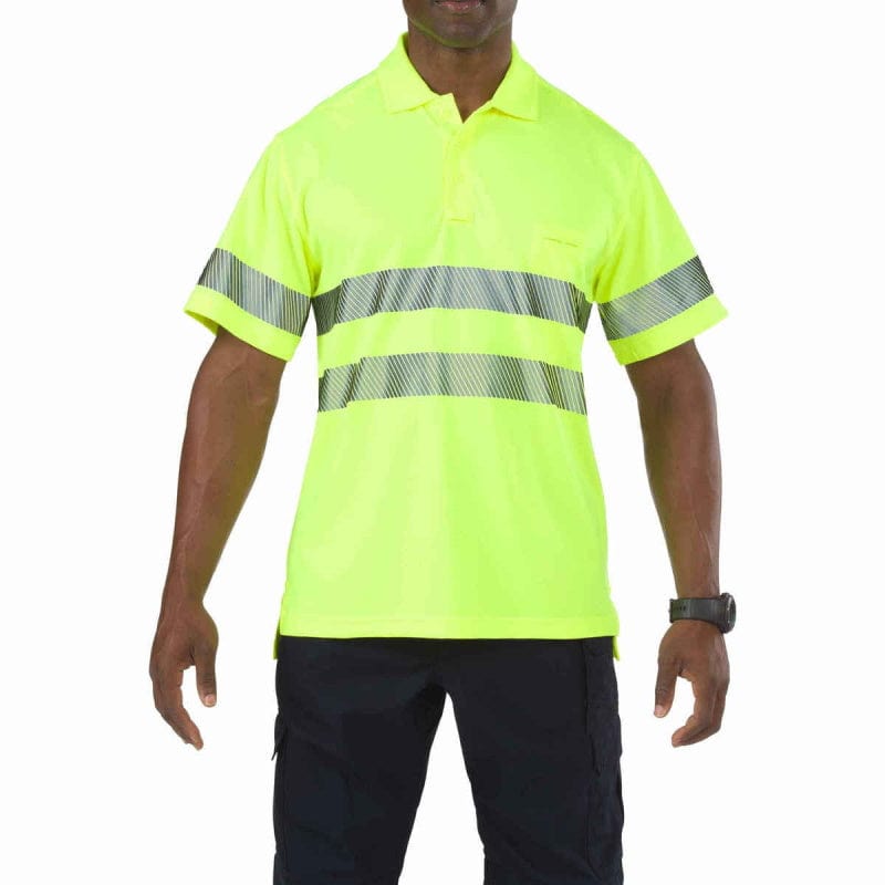 5.11 Hi-Vis Short Sleeve Polo Front