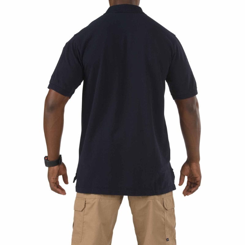 5.11 Professional Short Sleeve Polo Black Back