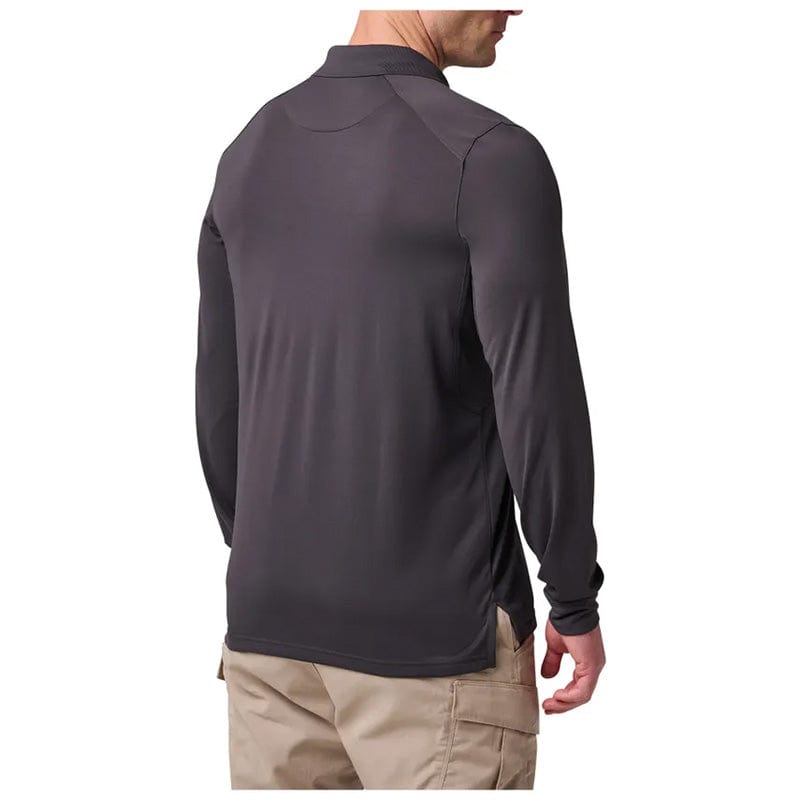 5.11 Helios Long Sleeve Polo Charcoal 7