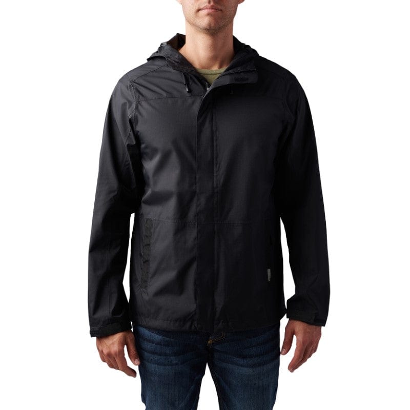 5.11 EXOS Rain Shell Jacket Black 1