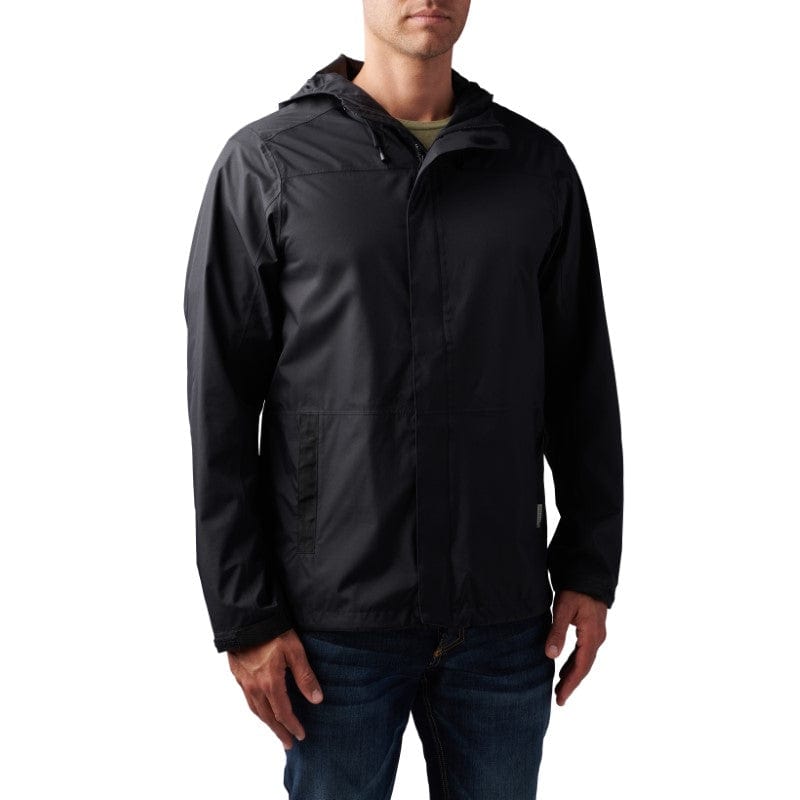 5.11 EXOS Rain Shell Jacket Black 2