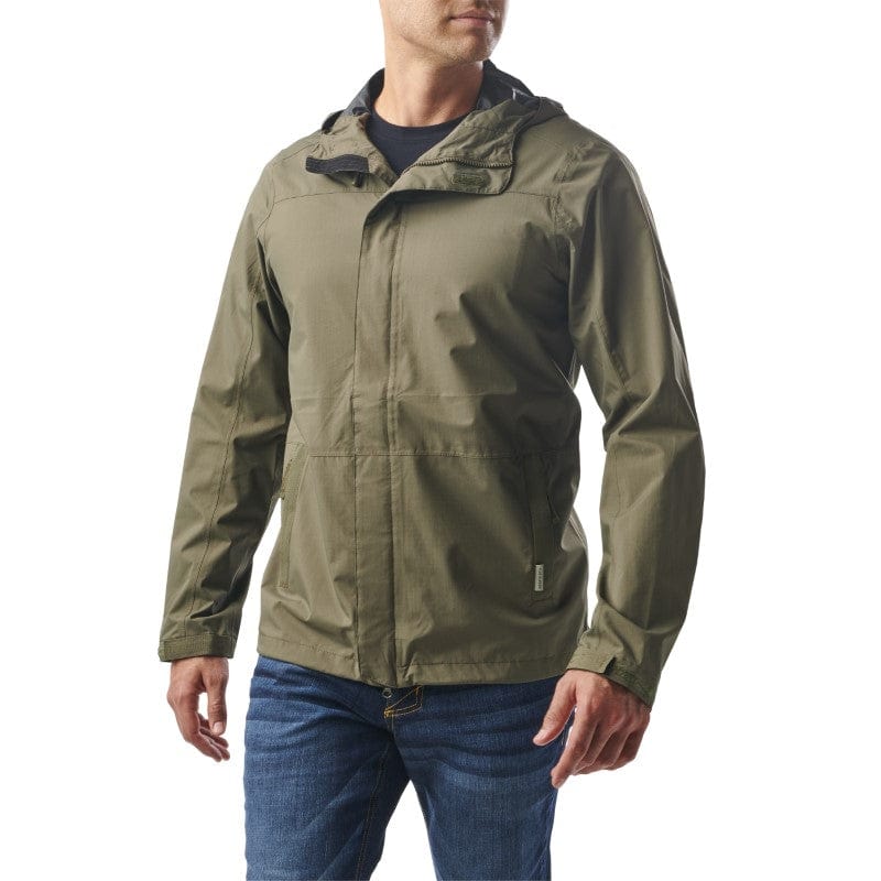 5.11 EXOS Rain Shell Jacket Ranger Green 5