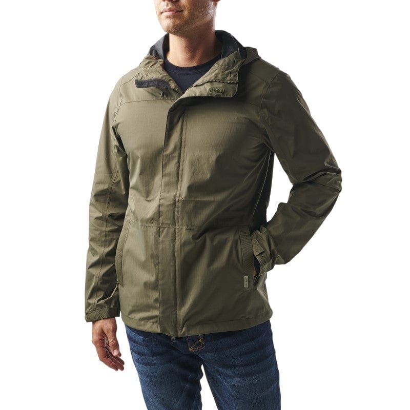 5.11 EXOS Rain Shell Jacket Ranger Green 4