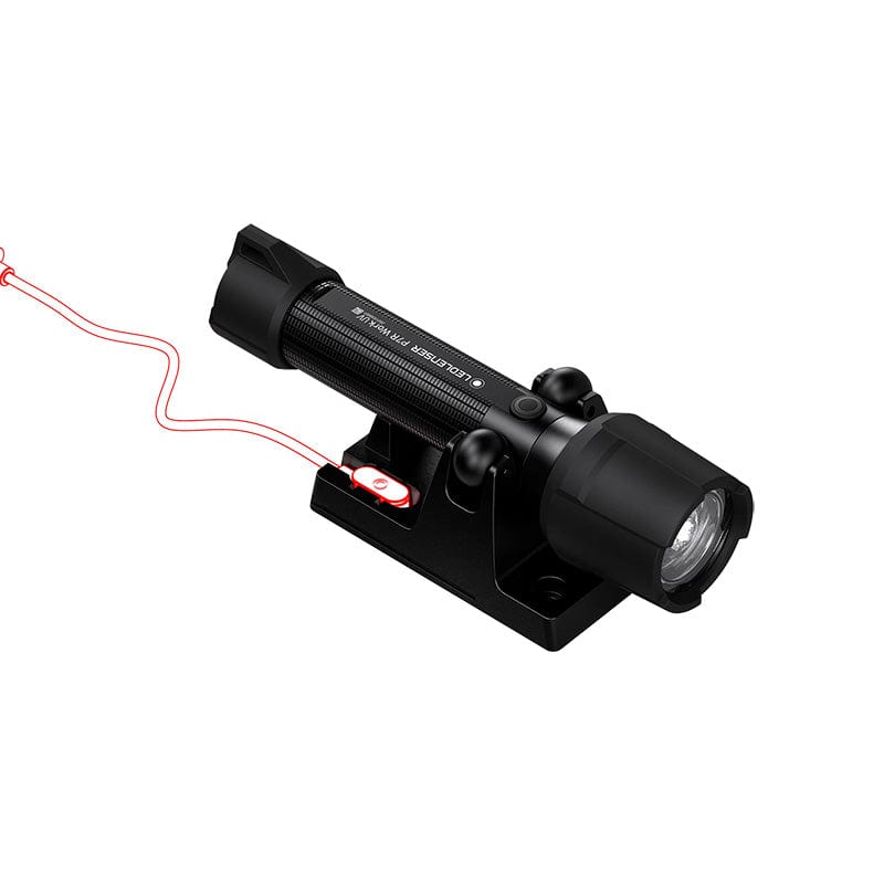 Ledlenser P7R Work UV 1200lm Led & UV Led 365nm Rechargeable Rugged Waterproof Flashlight