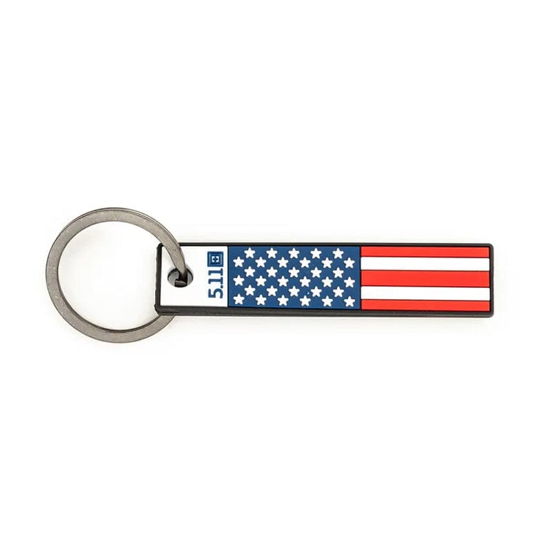 5.11 American Flag Keychain Front