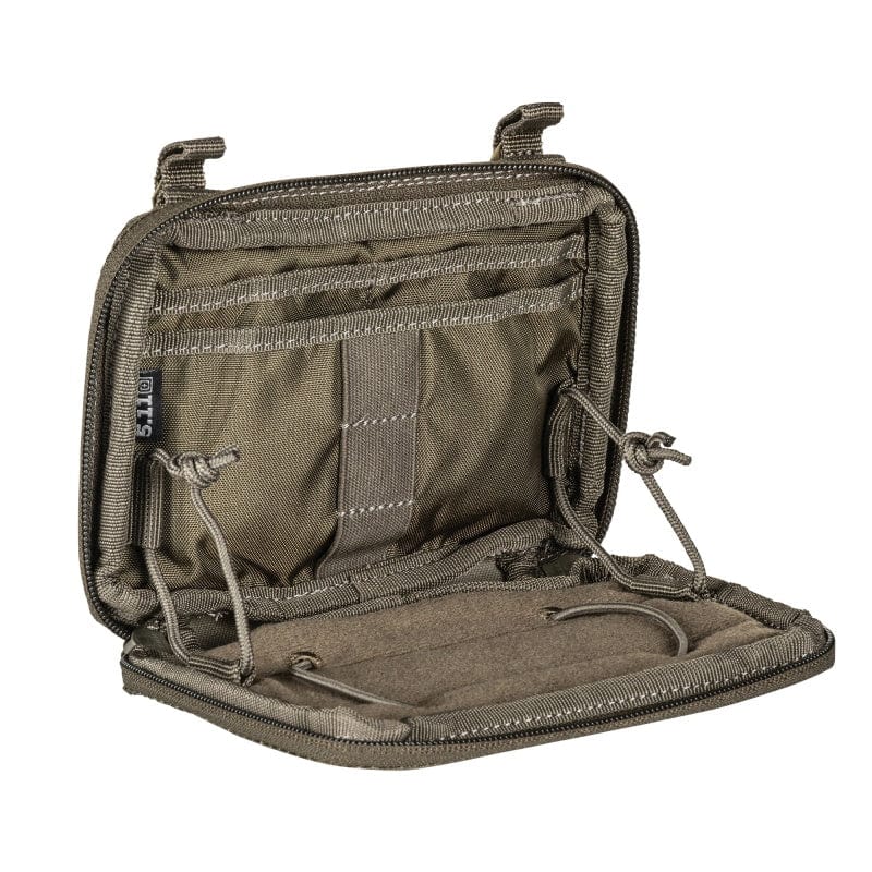 5.11 Flex Admin Pouch - Ranger Green - Open