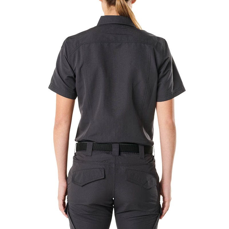 5.11 Women's Fast-Tac Short Sleeve Shirt Charcoal 2