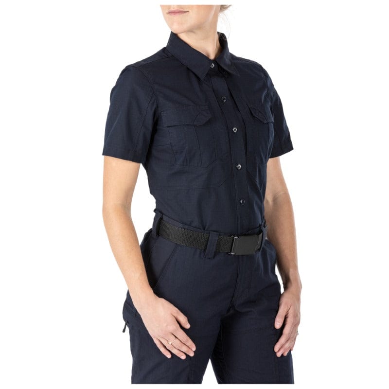5.11 Women's Stryke Short Sleeve Short Dark Navy 4