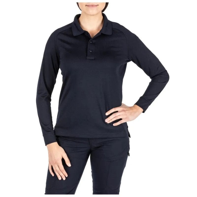 5.11 Women's Performance Long Sleeve Polo Front