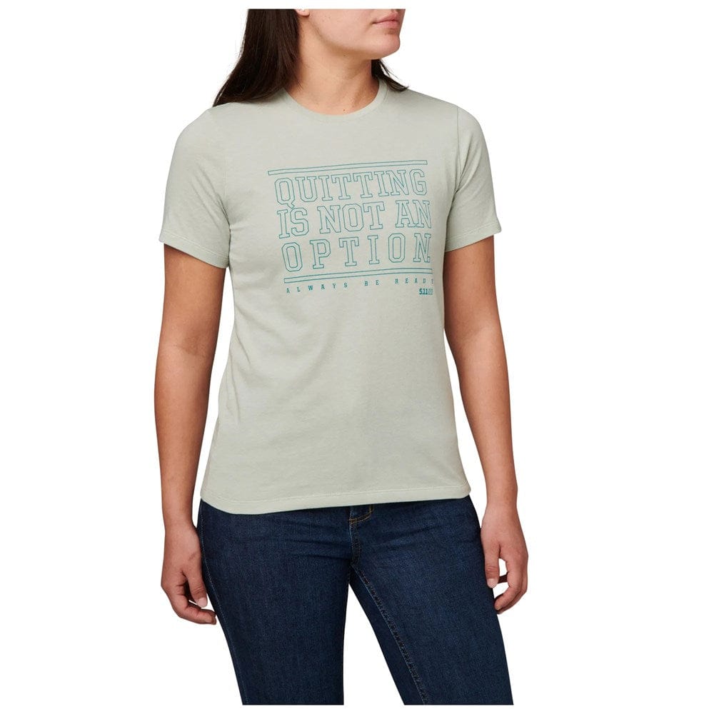 5.11 Women's Not An Option S/S Tee Front
