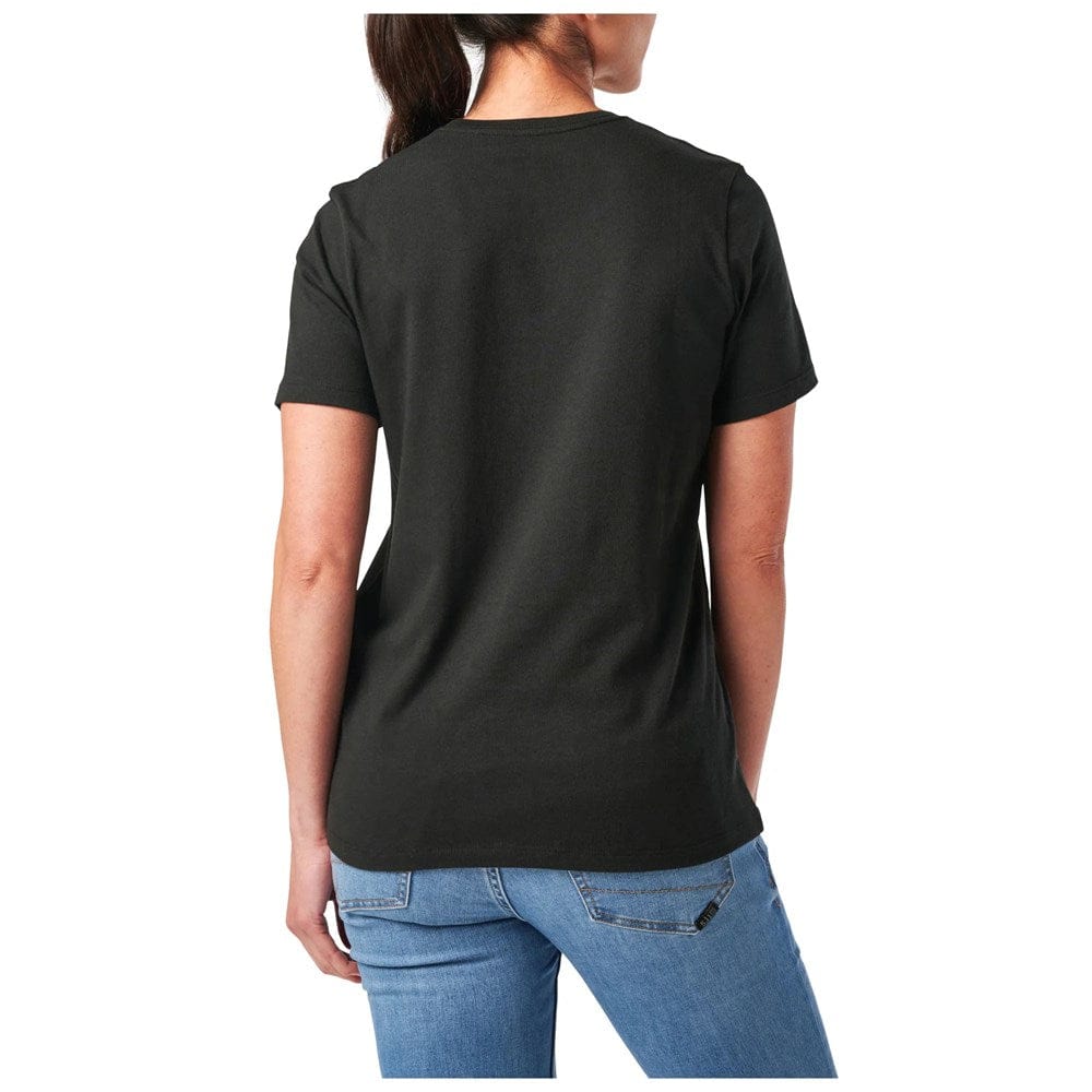 5.11 Women's Purpose Crest V2 S/S Tee Black 4