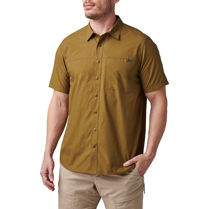 5.11 Wyatt S/S Shirt - Rifle Green -Front