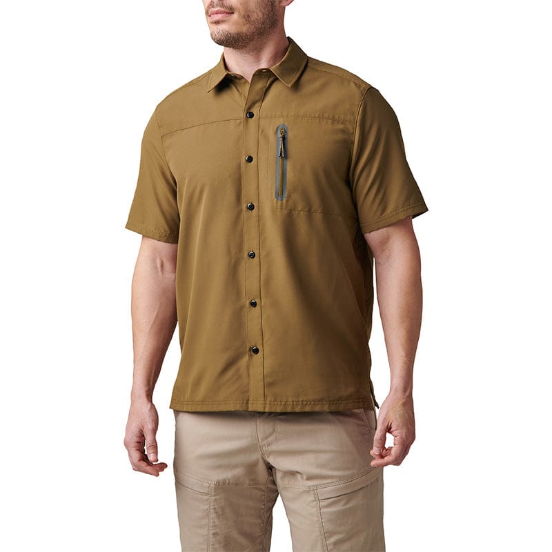 5.11 Markman Utility S/S Shirt - Field Green - Front