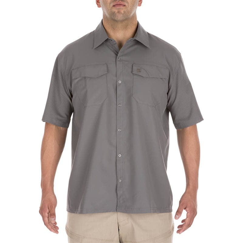 5.11 Freedom Flex Short Sleeve Shirt Storm 1