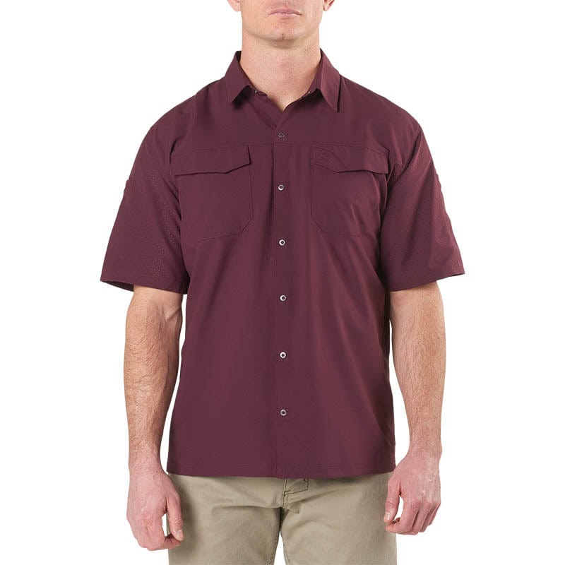 5.11 Freedom Flex Short Sleeve Shirt Napa 1