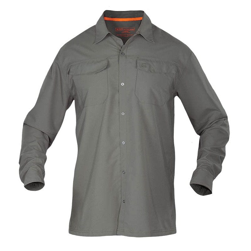 5.11 Freedom Flex Long Sleeve Shirt Sage Green Front
