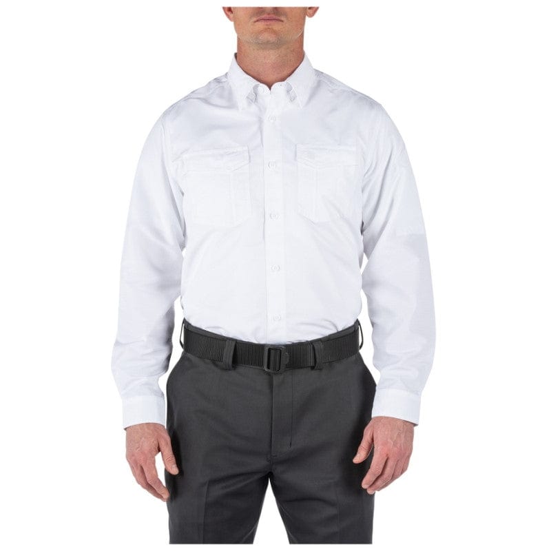 5.11 Fast-Tac Long Sleeve Shirt White 1