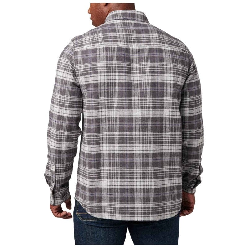 5.11 Lester Flannel Shirt Overcast Grey Plaid 3