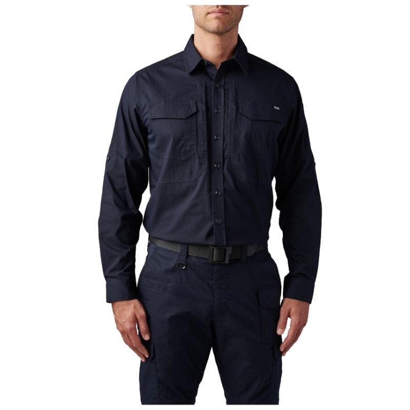 5.11 ABR Pro Long Sleeve Shirt-Dark Navy 1