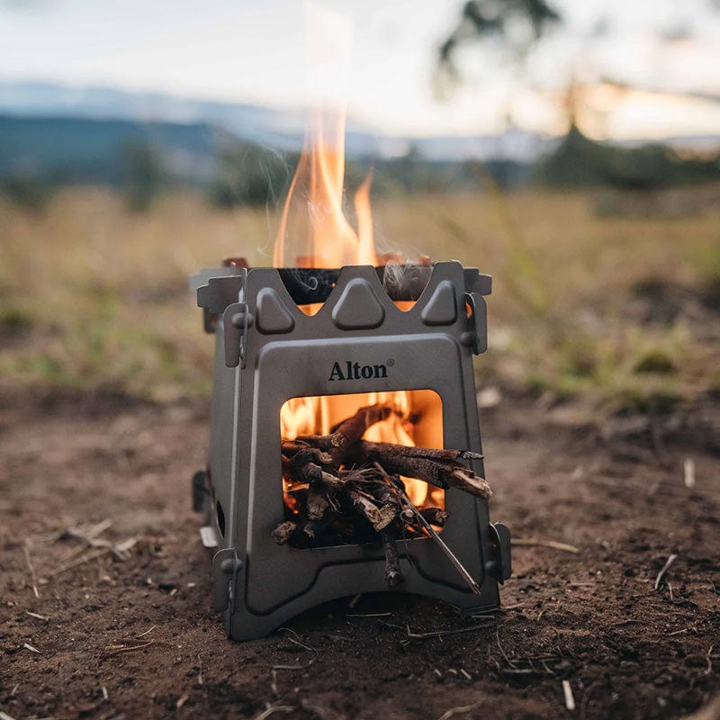 Alton Titanium Flatpack Twig Stove