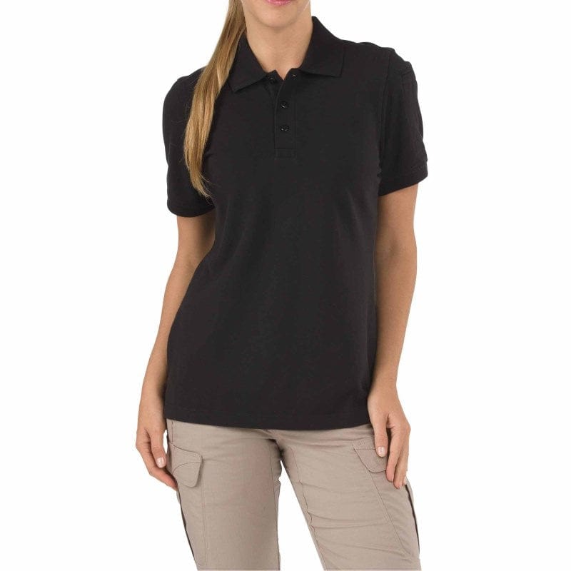 5.11 Women's Professional Short Sleeve Black Front