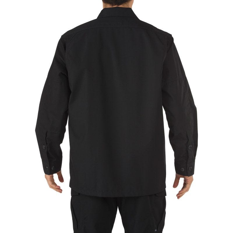 5.11 Ripstop TDU Long Sleeve Shirt Black Back