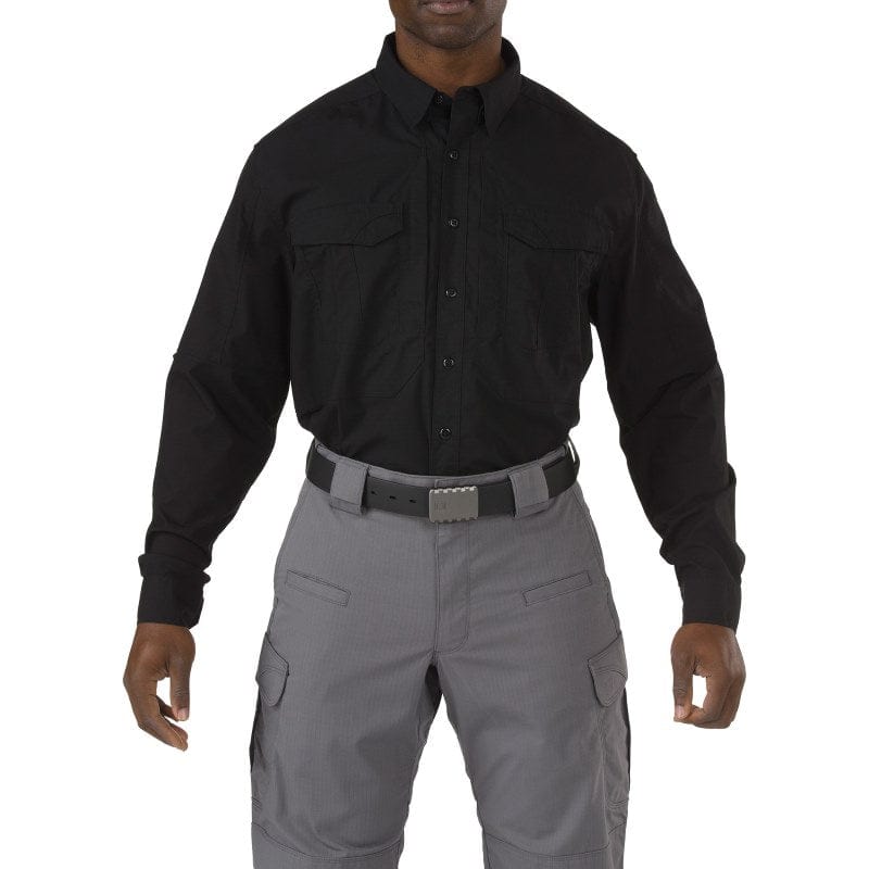 5.11 Stryke Long Sleeve Shirt Black 1