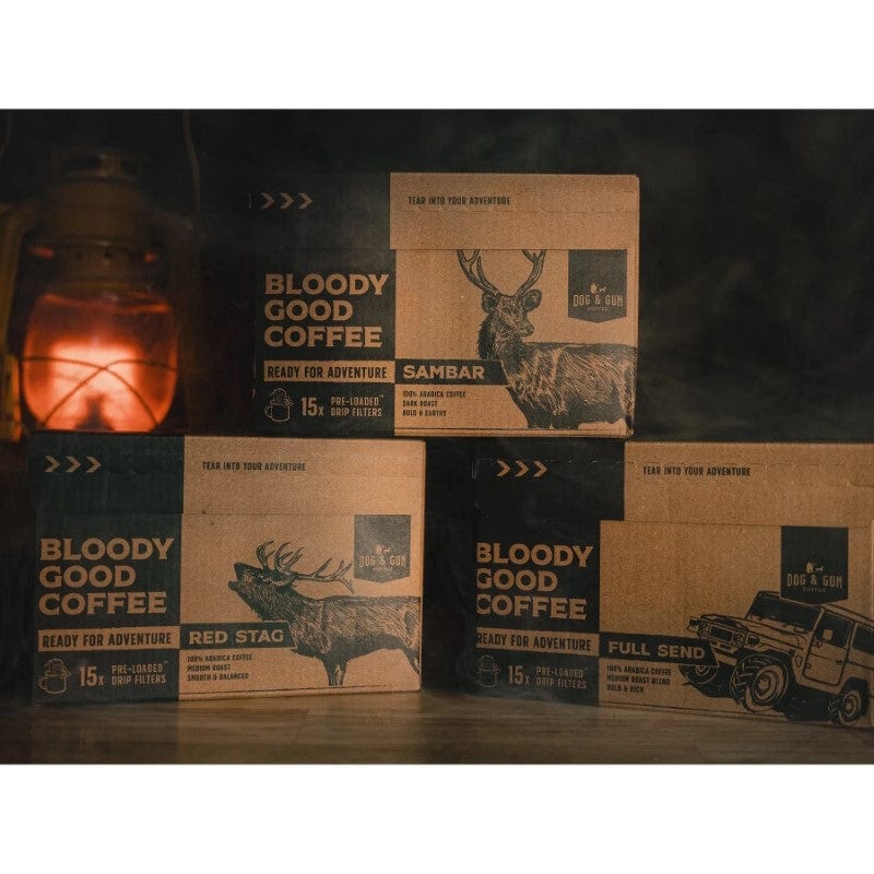 Dog & Gun Coffee Pre-Loaded Drip Filter Pack 2