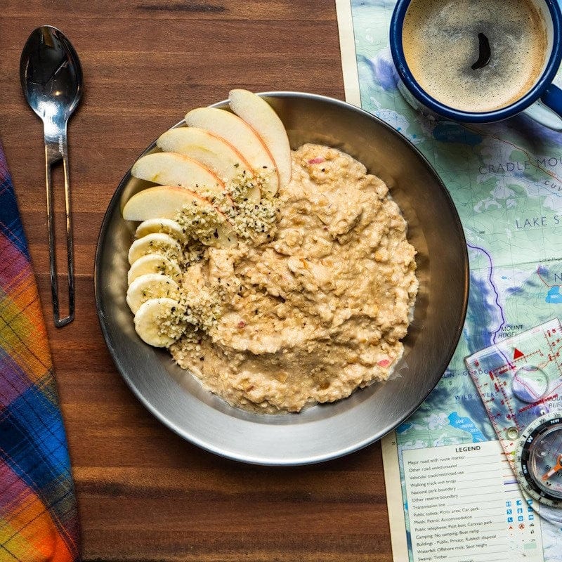 Campers Pantry Porridge With Apple, Banana & Hemp Hearts