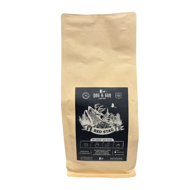 Dog & Gun Coffee Naked Pre-Loaded Drip Filter Pack