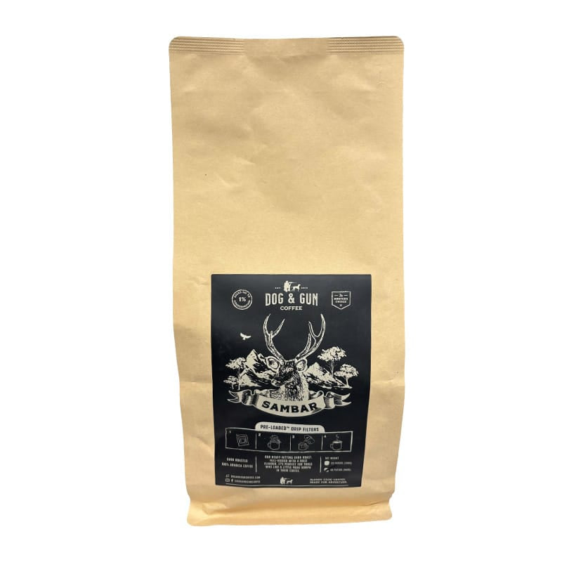 Dog & Gun Coffee Naked Pre-Loaded Drip Filter Pack