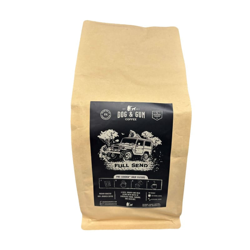 Dog & Gun Coffee Naked Pre-Loaded Drip Filter Pack