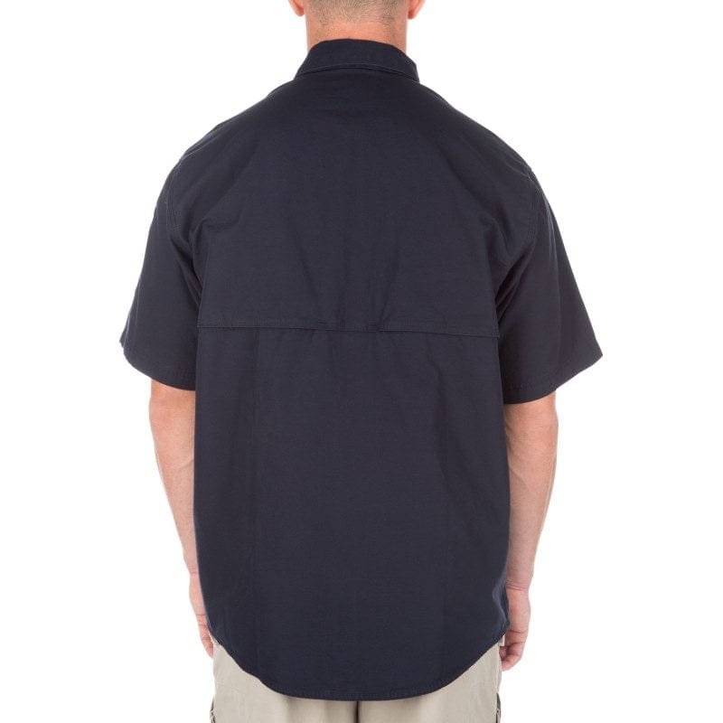 5.11 Tactical Short Sleeve Shirt Black Back