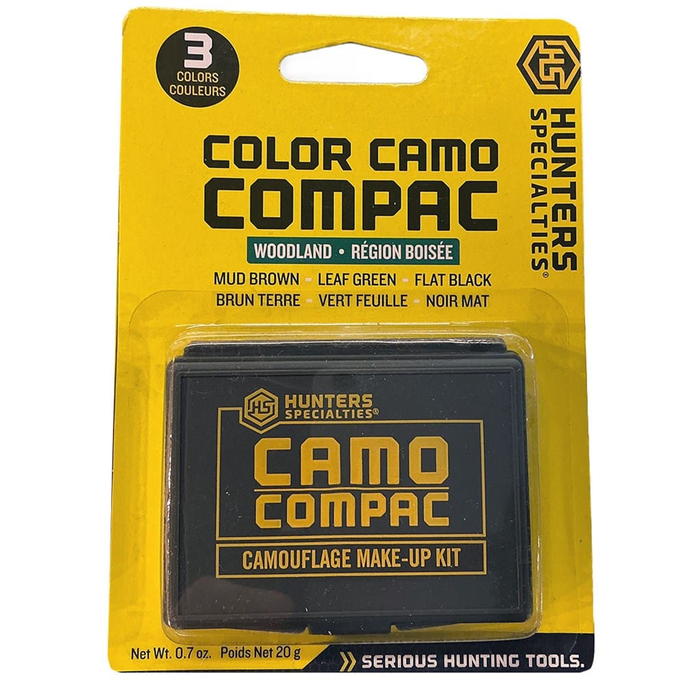 Hunters Specialties Compac 3 Color Woodland Makeup Kit