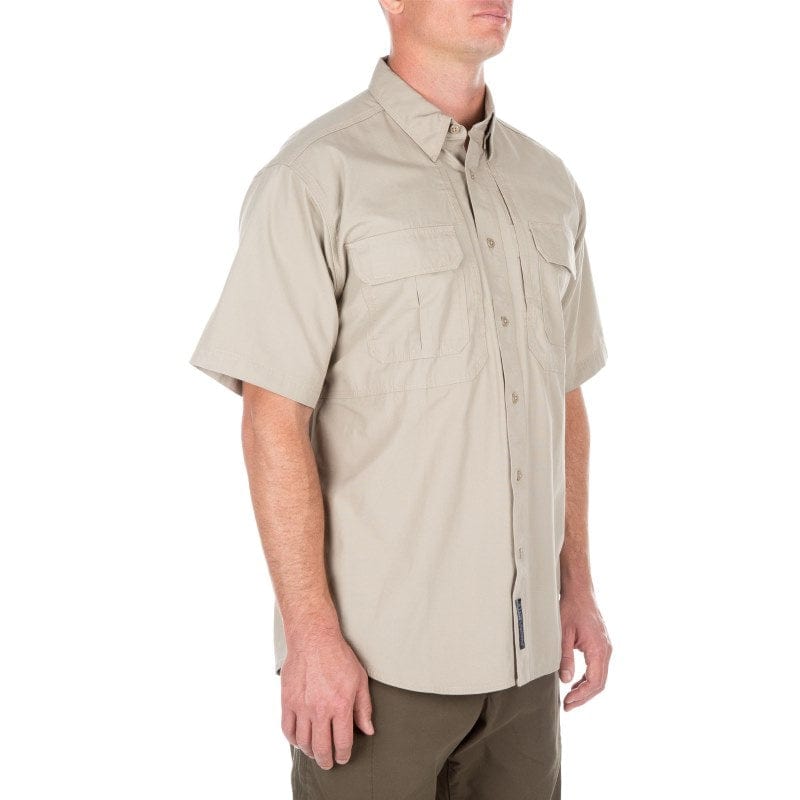 5.11 Tactical Short Sleeve Shirt Khaki Front