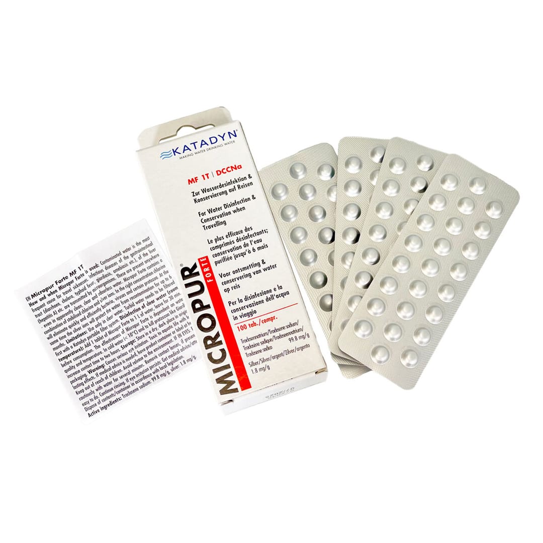 Katadyn Micrpur Forte MF1T Tablets