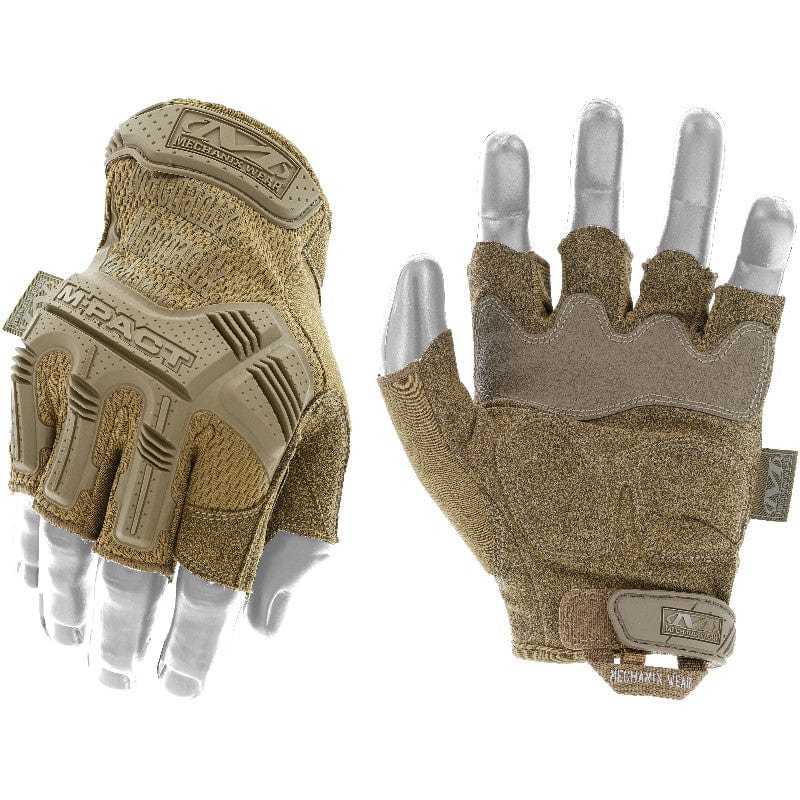 Mechanix M-Pact Fingerless Gloves Coyote Brown 2