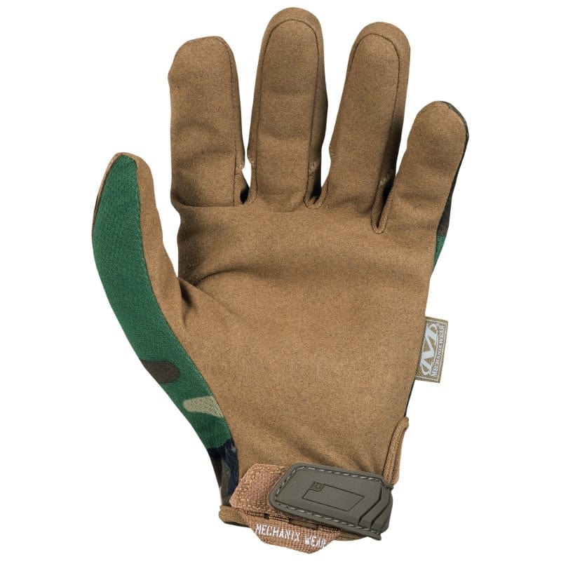 Mechanix Original Gloves - Woodland Camo Back