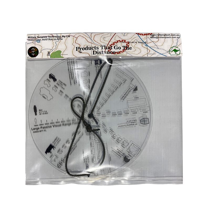 Military Template Tech Large Passive Visual Range Finder