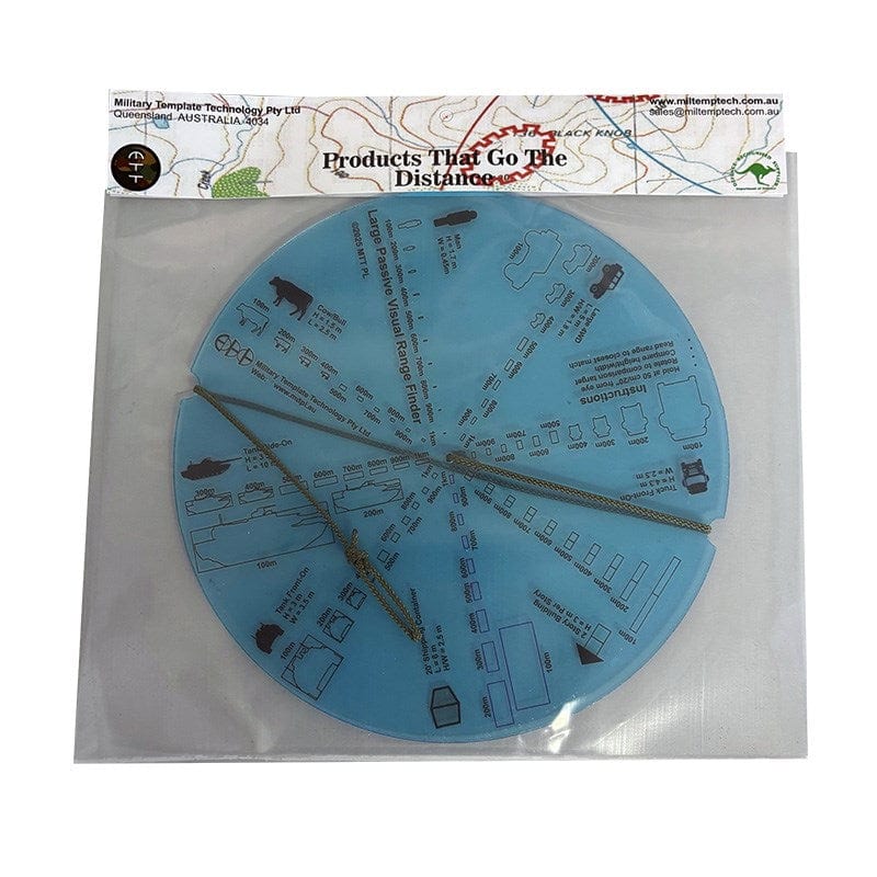 Military Template Tech Large Passive Visual Range Finder