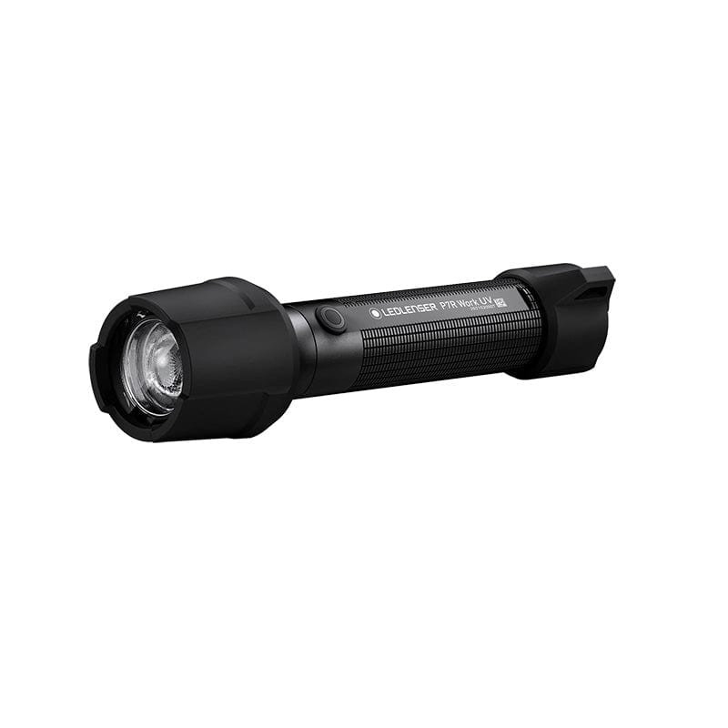 Ledlenser P7R Work UV 1200lm Led & UV Led 365nm Rechargeable Rugged Waterproof Flashlight