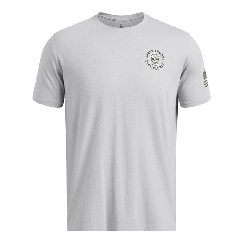 Under Armour Tactical Division Short Sleeve T-Shirt Light Grey 1