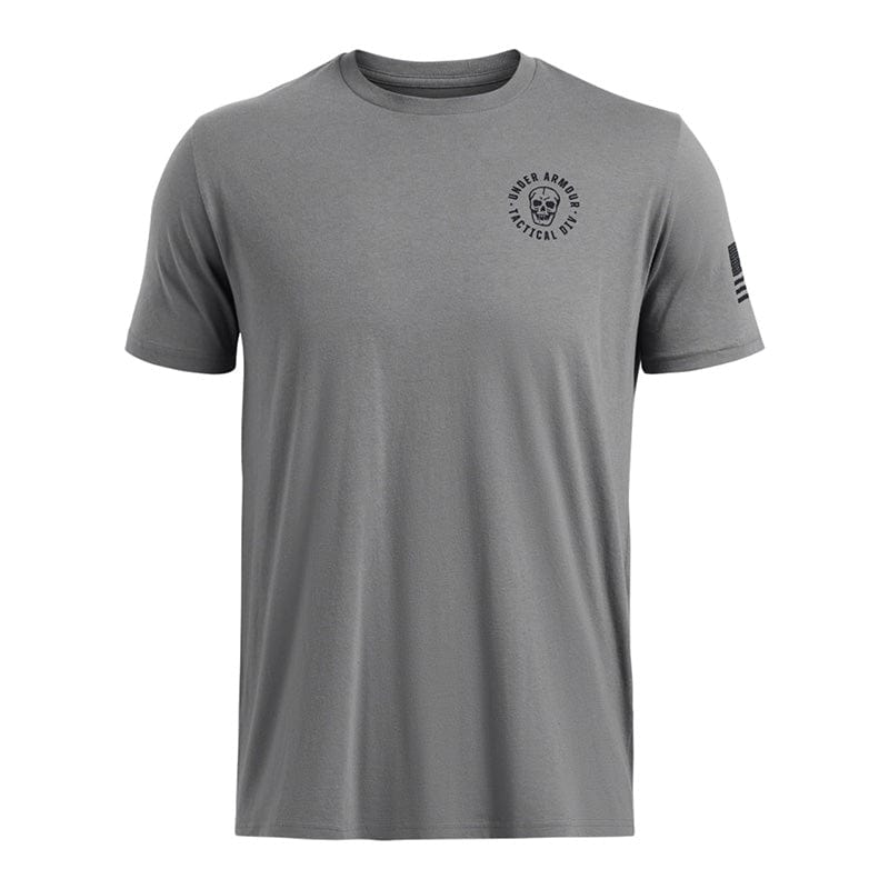 Under Armour Tactical Division Short Sleeve T-Shirt Dark Grey 1