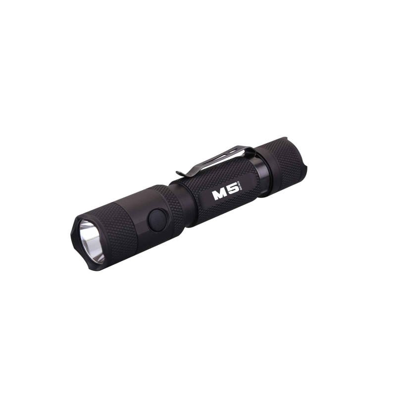 Powertac M5-G3 2030 Lumen Magnetic USB Rechargeable Led Flashlight Weapons Package