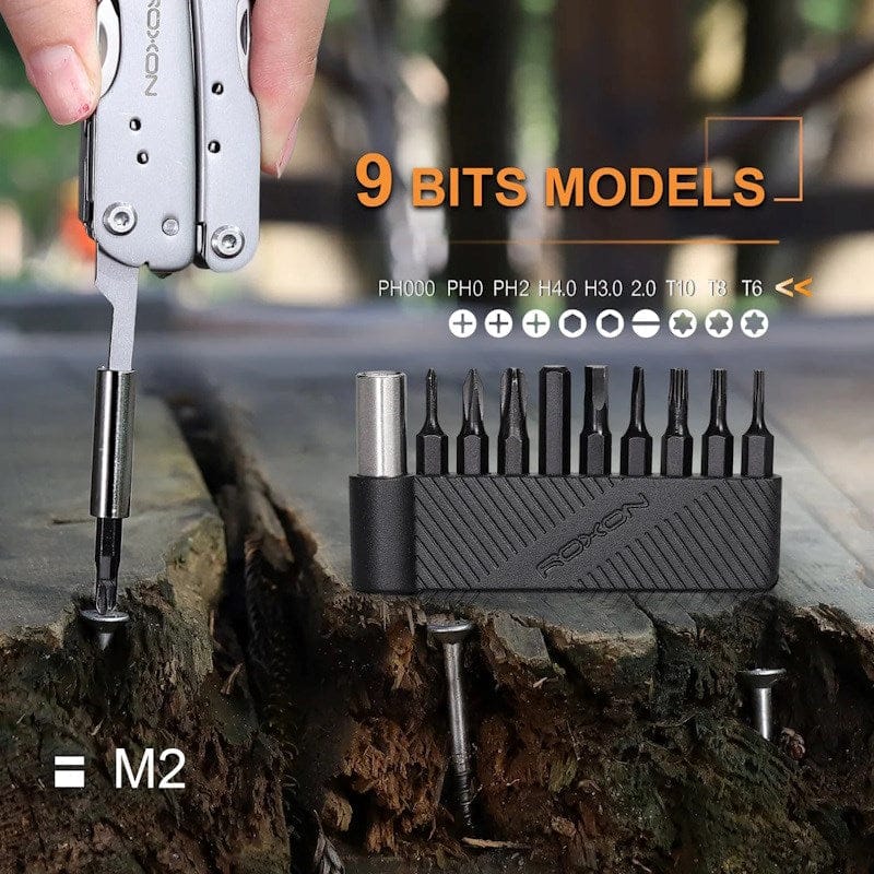 Roxon Spare 9-Piece Bit Set